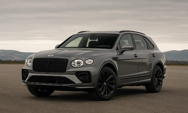 2025 Bentley Bentayga parked on a mountain road