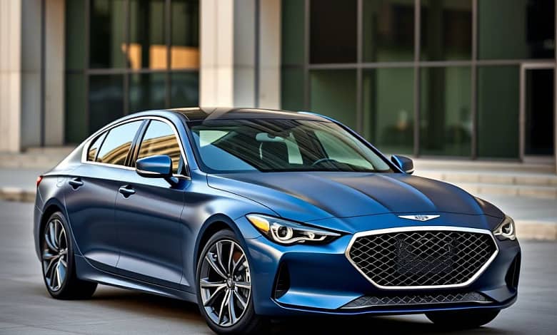 Genesis G70 2025 with sporty design